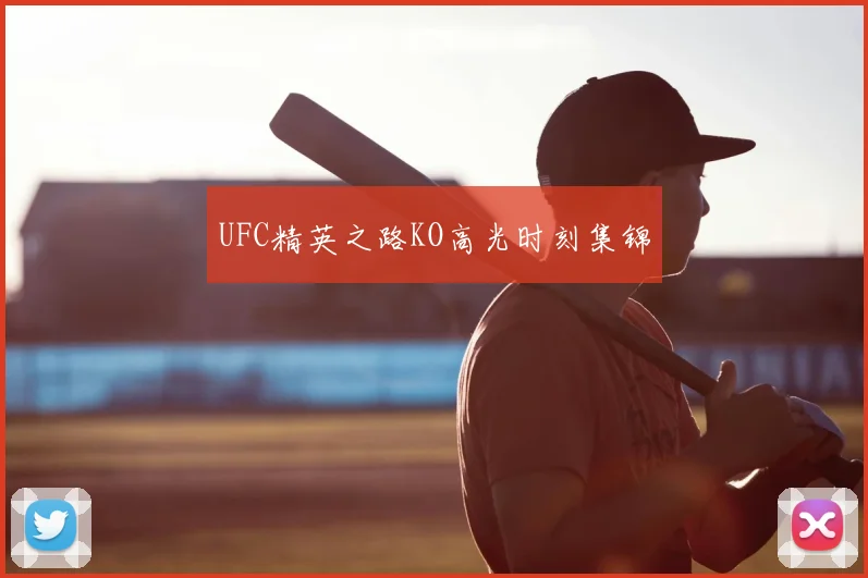 UFC精英之路KO高光时刻集锦